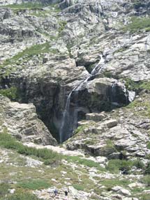 cascade de la bergerie de Grotelle